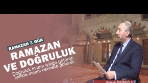 RAMAZAN VE DOĞRULUK